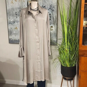H & M Oversized Shirt Dress Women's Size 3XL